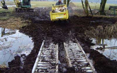 Deichbefestigung Wasser- und Bodenverband